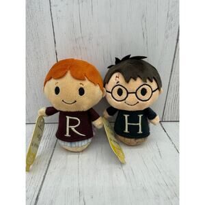 Harry Potter Ron Weasley Christmas Sweater Hallmark Itty Bittys Plush NEW Tags